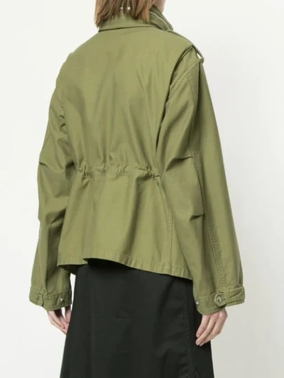 Shop 3.1 Phillip Lim / フィリップ リム Zip Detail Field Jacket In Green
