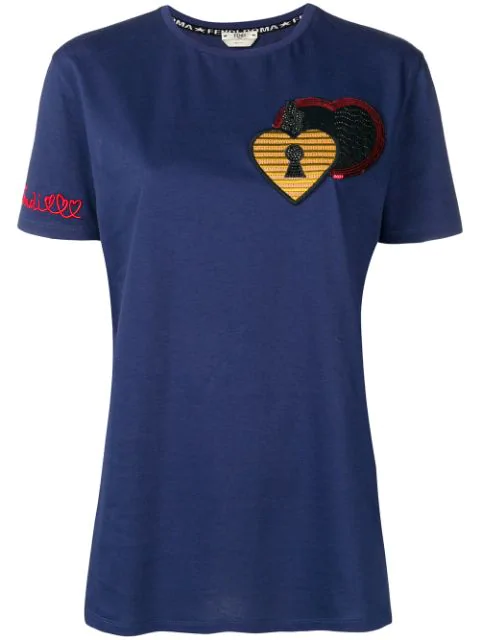 fendi heart t shirt