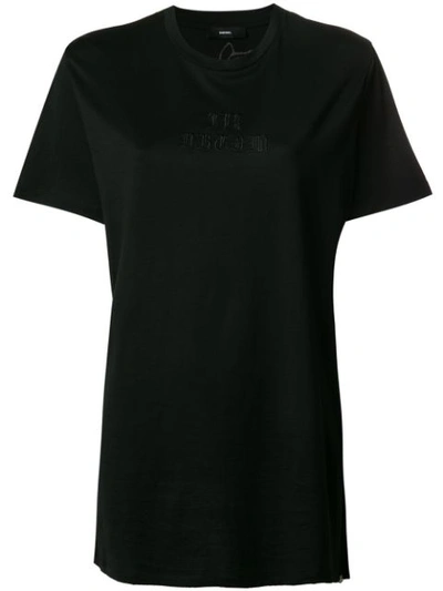 Shop Diesel T-daria T-shirt - Black