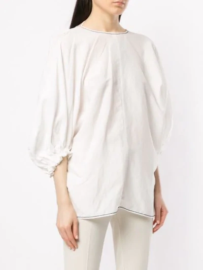 Shop Rejina Pyo Rowan Blouse In Off-white