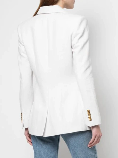 A.L.C. 双排扣西装夹克 - 白色