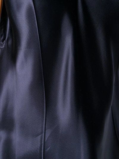 Shop Helmut Lang Twist-detail Sleeveless Blouse In Blue