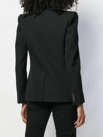 Shop Givenchy Slim Blazer In Black
