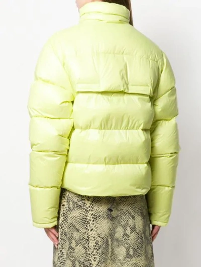 Ben Taverniti Unravel Project Regular Puffer Jacket In Green