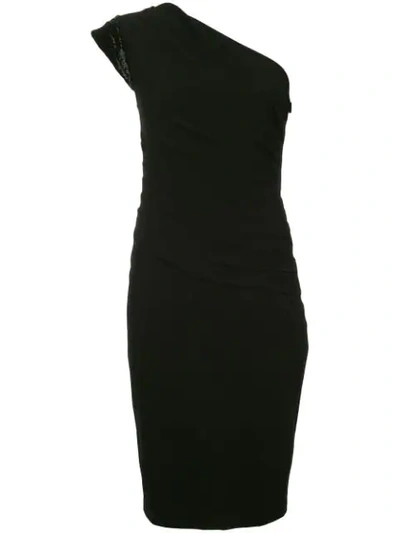 Shop Rachel Gilbert Sachi Dress In Black