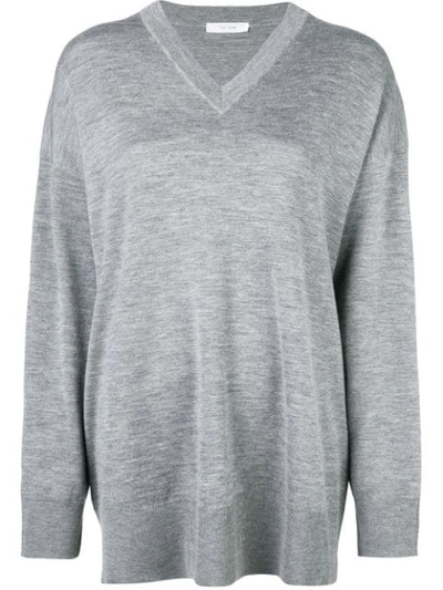 Shop The Row Fine-knit Jumper In Grey