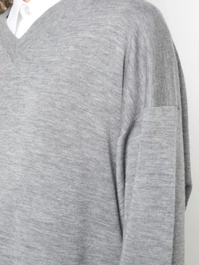 Shop The Row Fine-knit Jumper In Grey