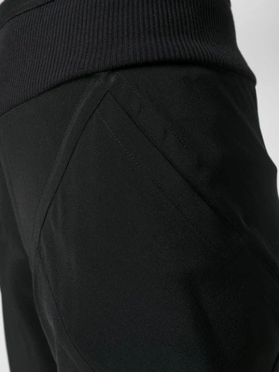 Shop Rick Owens Flared Trousers In 09 Black