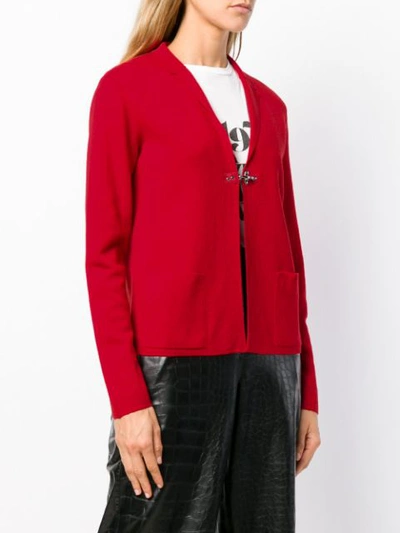 Shop Fay Lobster Fastening Cardigan - Red