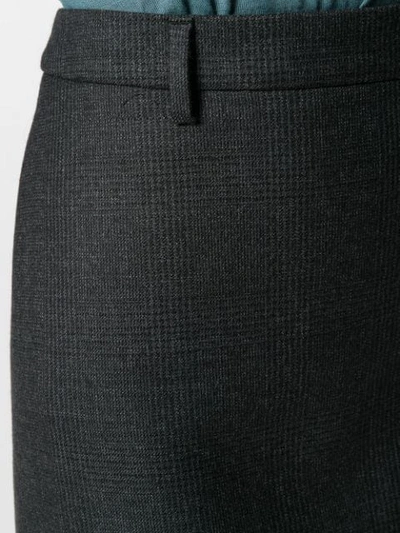 Shop Prada A-line Midi Skirt In Black