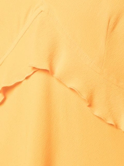 Shop Derek Lam 10 Crosby Cami With Ruffle Detail - Yellow