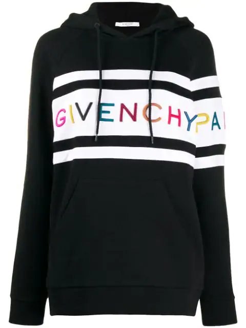 givenchy embroidered hoodie