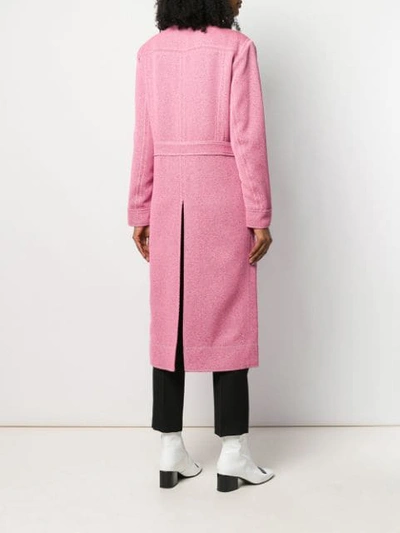 Shop Courrèges Trench Coat In Pink