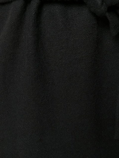 Shop Rick Owens Belted Dress In Black