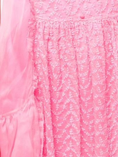 Shop Stella Mccartney Semi-transparentes Kleid In Pink