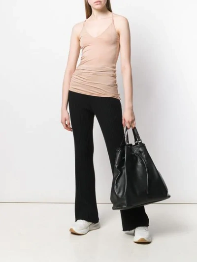 Shop Rick Owens Jersey Tank Top In Pink