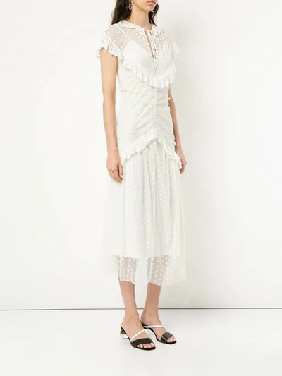 ALICE MCCALL WAY TO WALK DRESS - 白色