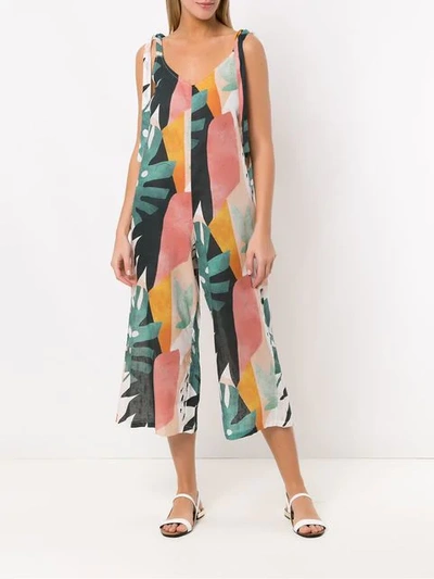 Shop Brigitte Printed Jumpsuit In Multicolour
