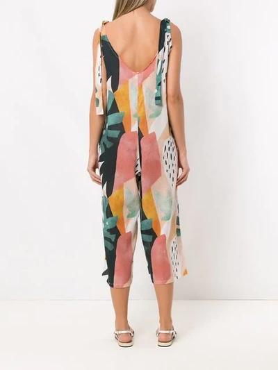 Shop Brigitte Printed Jumpsuit In Multicolour
