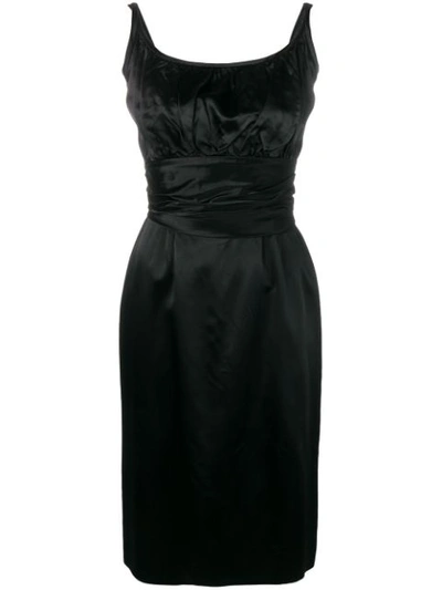 Shop A.n.g.e.l.o. Vintage Cult 1960's Draped Dress - Black