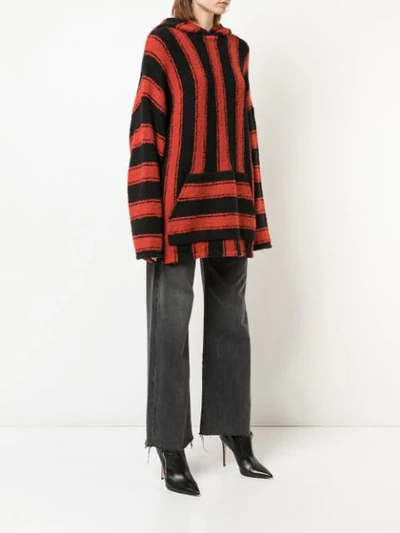 oversiz striped jumper