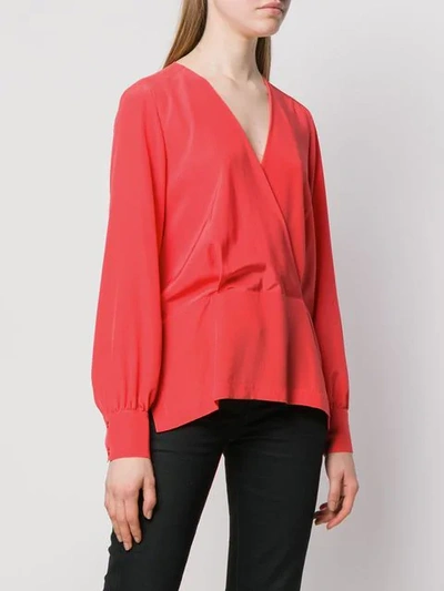 Shop Pinko V In Red