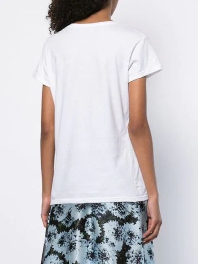 Shop Fleur Du Mal Logo Print T-shirt In White