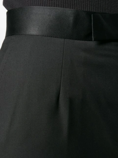 Shop Elie Saab High-waisted Trousers - Black
