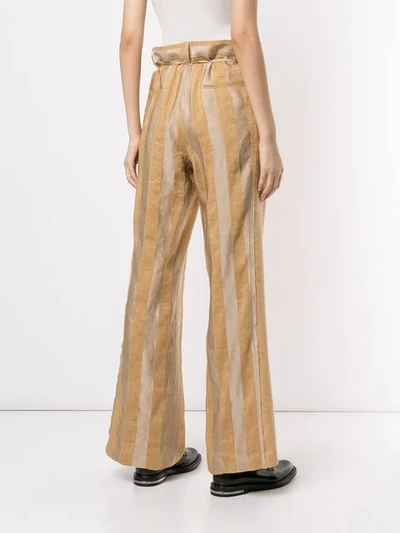 Shop Ann Demeulemeester 'edgar Laurid' Hose - Braun In Brown