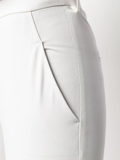 Shop Incotex Skinny Trousers In White