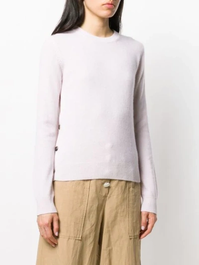 Shop Allude Slim-fit Cashmere Sweater In Neutrals