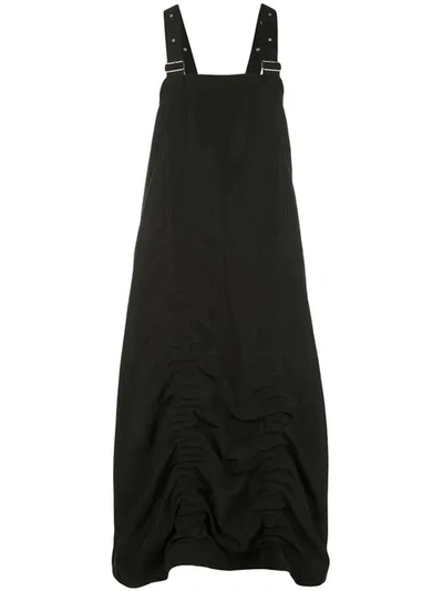 Shop Comme Des Garçons Pinafore Dress In Black