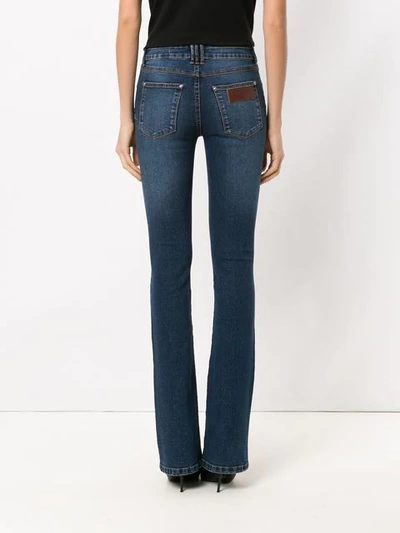 AMAPÔ SEVILHA BOOTCUT JEANS - 蓝色