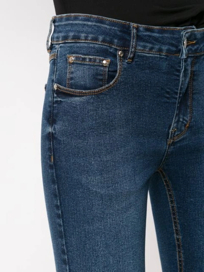 Shop Amapô Sevilha Bootcut Jeans In Blue