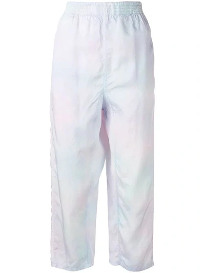 Shop Mm6 Maison Margiela Pastel Loose Trousers - Pink