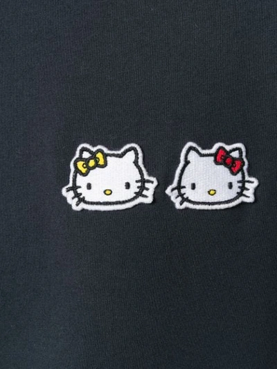 CHINTI & PARKER HELLO KITTY PATCH T-SHIRT - 蓝色