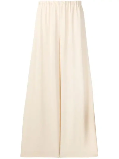 Shop The Row Plain Palazzo Pants In Neutrals