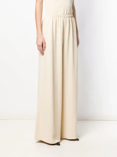 Shop The Row Plain Palazzo Pants In Neutrals