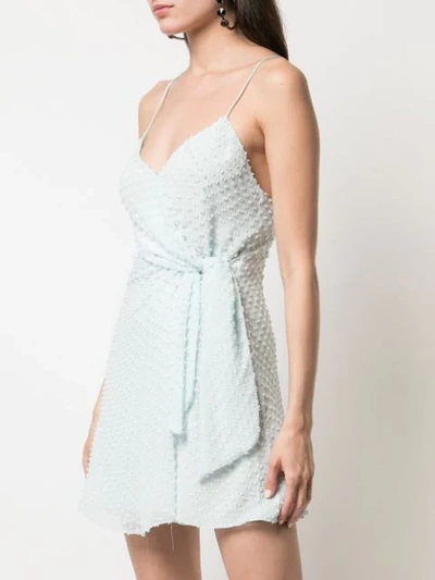 Shop Alice And Olivia Katie Wrap Dress In Green
