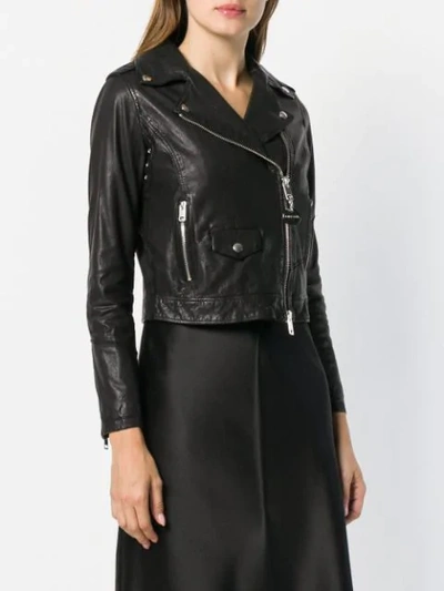 Shop Diesel L-sery Jacket In Black