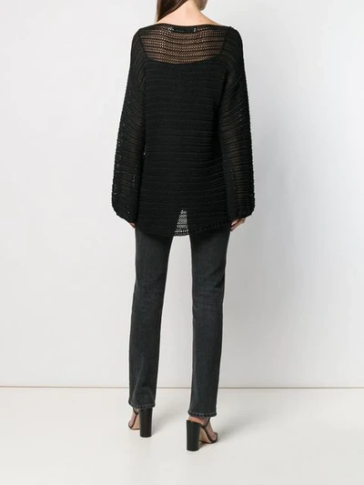 Shop Iro Esie Sweater In Black
