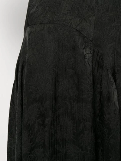 Shop Chloé Asymmetric Midi Skirt - Black