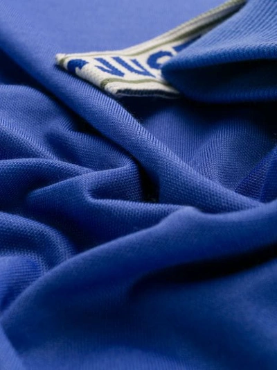 Shop Just Cavalli Embroidered Logo Sweatshirt In Blue