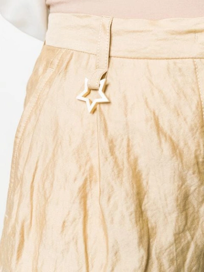 Shop Lorena Antoniazzi Cropped Trousers In Neutrals