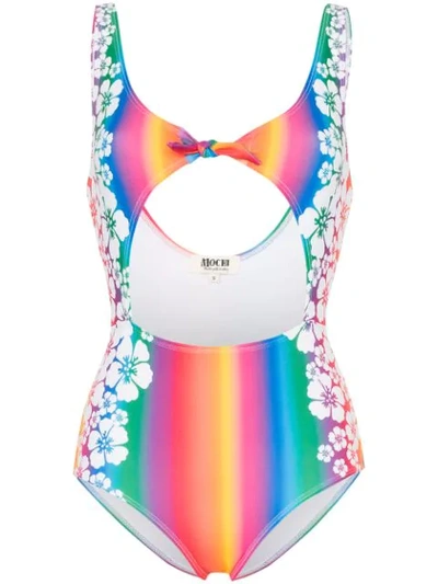 Shop All Things Mochi Mila Swimsuit In Rainbow