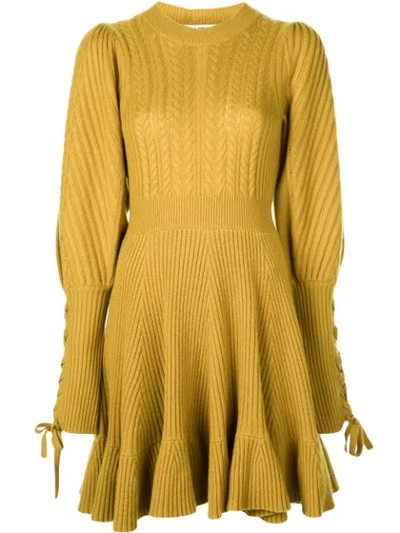 Shop Ulla Johnson Renee Dress In Yellow