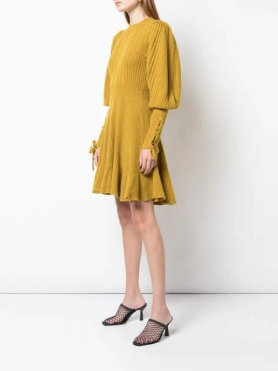 Shop Ulla Johnson Renee Dress In Yellow