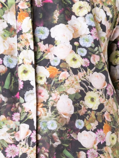 Shop Adam Lippes Floral Print Shirt In Multicolour