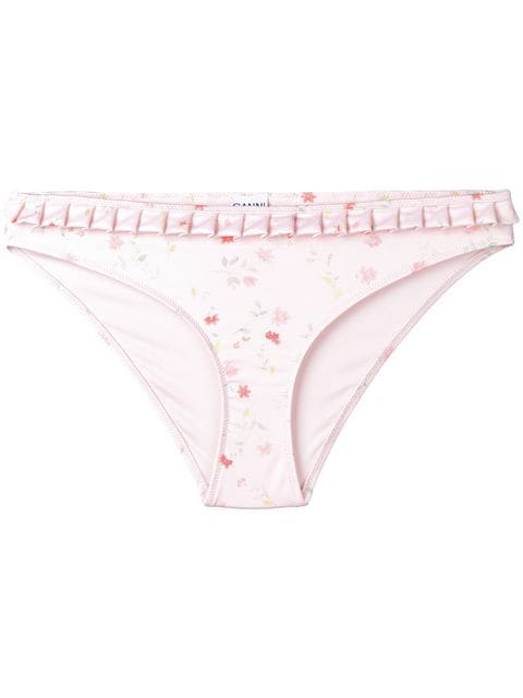 pink floral bikini bottoms