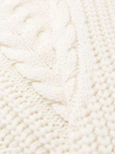 Circus Hotel Oversized Knitted Sweater In Neutrals